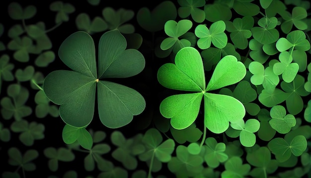 Background for St Patrick Day Ai render