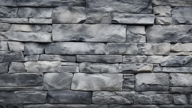 Photo background of stone lined with granite walls neural network ai generated