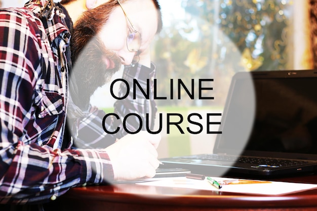 Background study online education