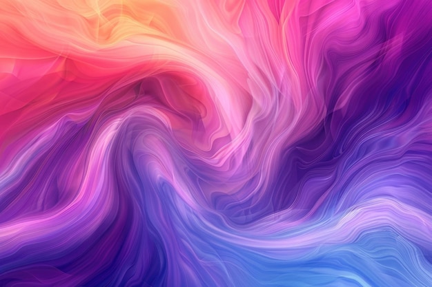 Background Swirl Psychedelic Abstract with Blurry Pastel Waves