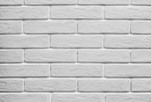 background and texture decorative white brick wall