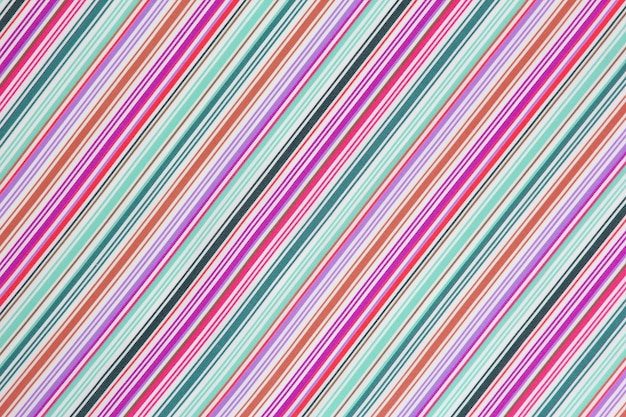 The background texture of the fabric in a colored diagonal strip