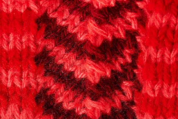 Background texture knitted seam