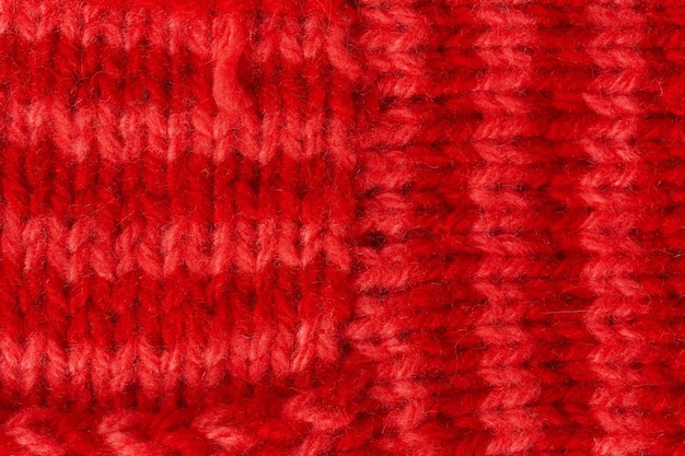 Background texture knitted seam