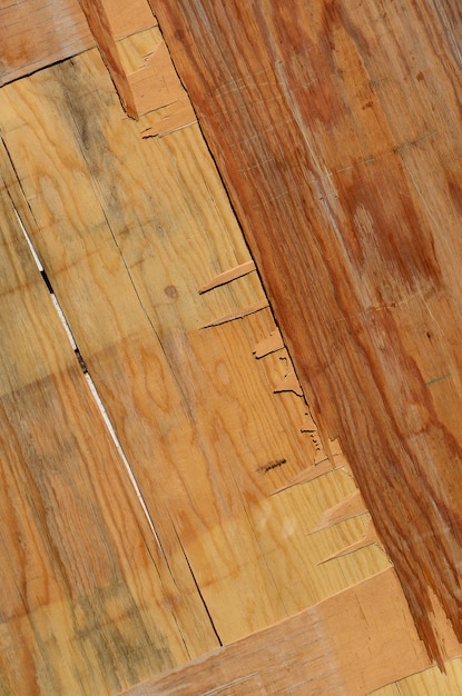 Background texture of old plywood of several samples