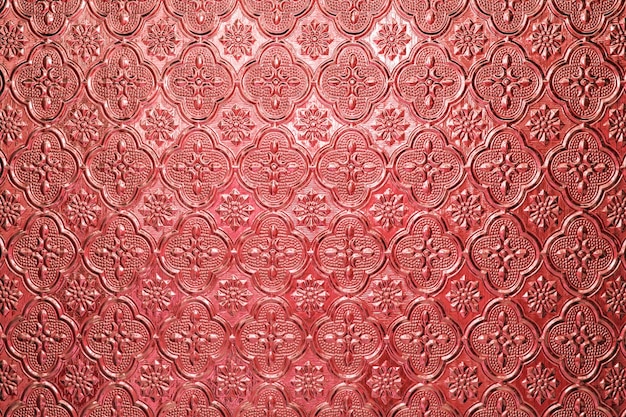 Background texture red vintage pattern on the wall