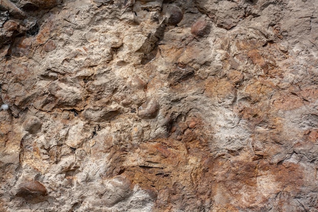 Background texture of rocky surface is similar to concrete Horizontal image