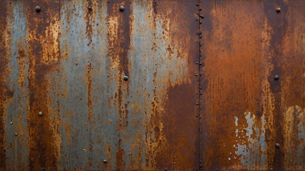 Photo background texture of rusted steel