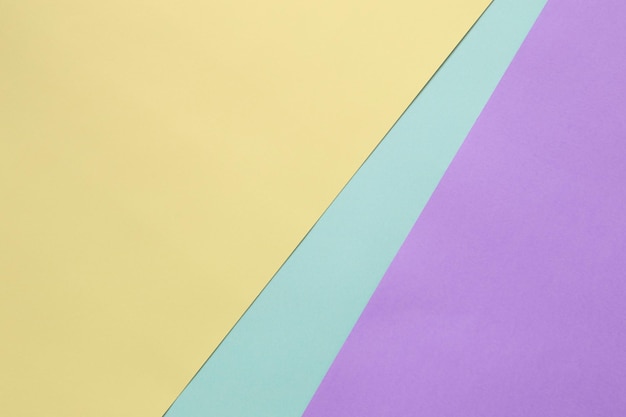 background of three color paper blank