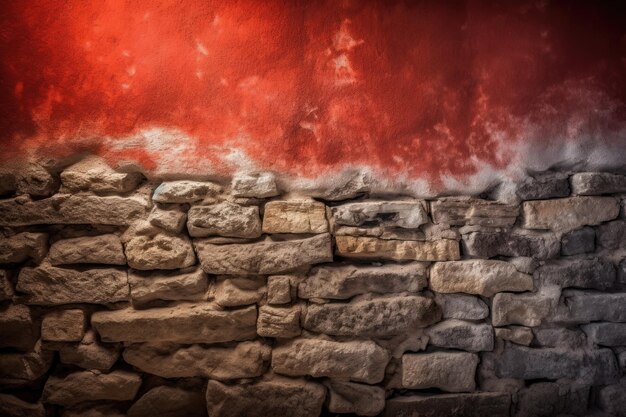 Background of a wall with a red texture