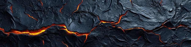 Background with abstract texture of black lava stone