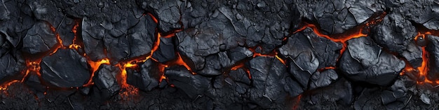 Background with abstract texture of black lava stone