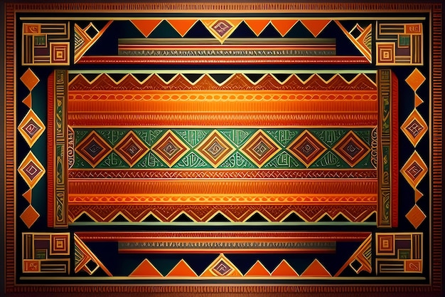 Background with Egyptian patterns