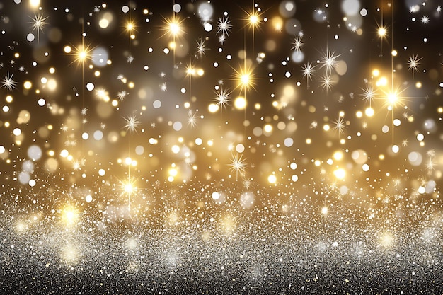 Photo a background with sparkles and stars