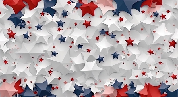 a background with stars on a white background in the style of light gray and red