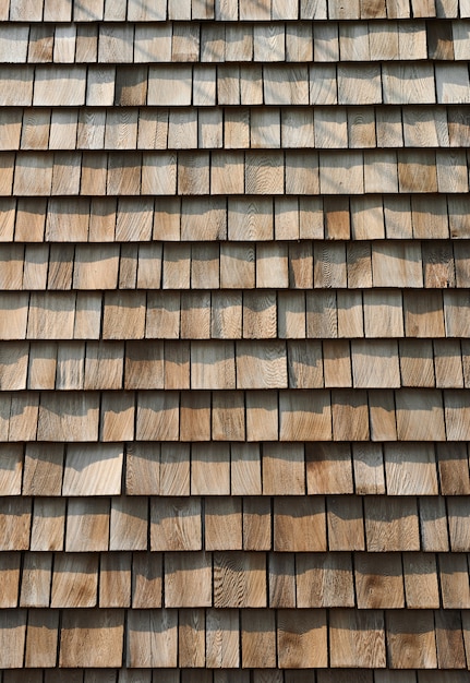 Background of wooden tile wall