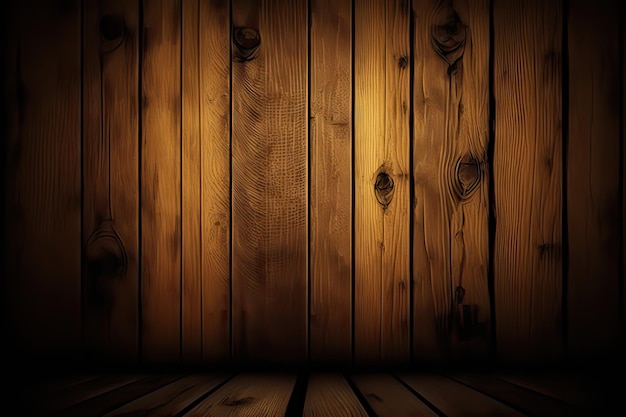 Background of a wooden wall from planks Construction building materials wall cladding high resolution art generative artificial intelligence