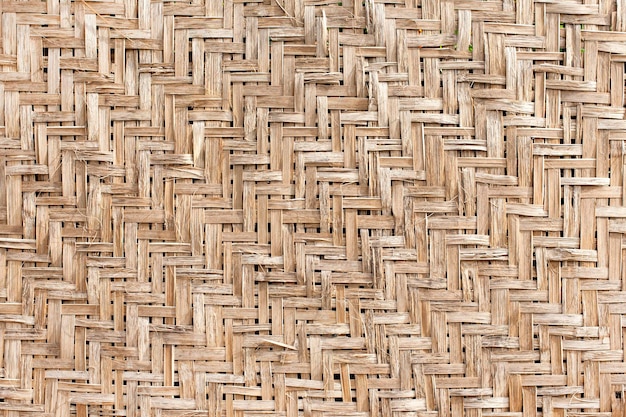 Background of a woven wood