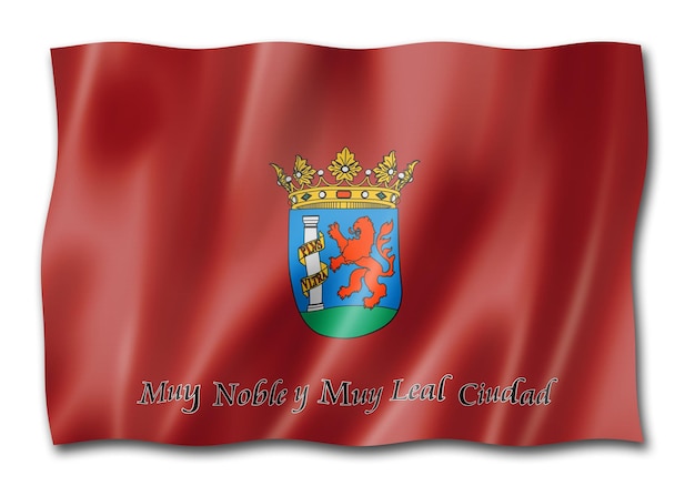 Badajoz province flag Spain