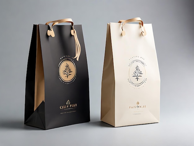 Bag Brilliance Elevating Packaging with Shopping Bag Mockups