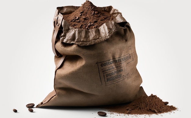 A bag of coffee beans from the brand good morning.