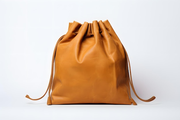 bag on a solid white flat background