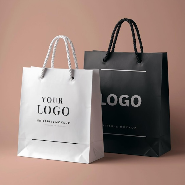 a bag that says your logo on it