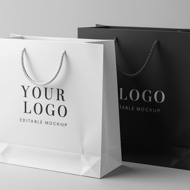 a bag that says your logo on it