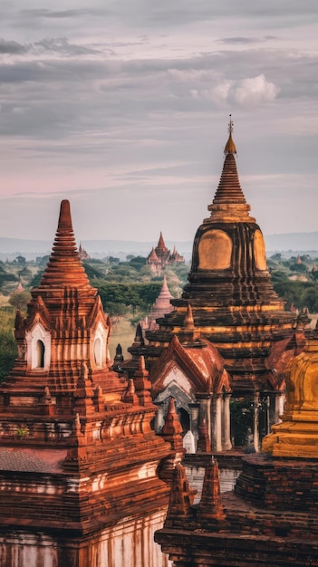 Bagan myanmar temples