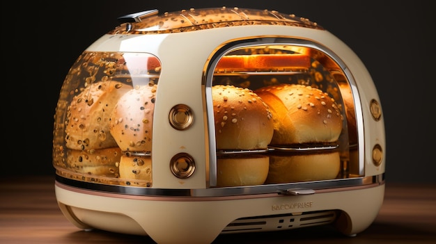 Bagel Toaster on a white background