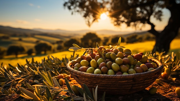 Bags of Nuts on Helena Grass with a Blurred Background