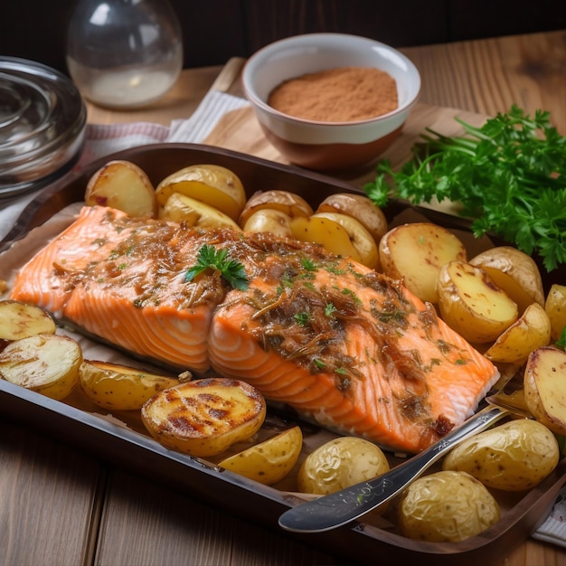 baked salmon