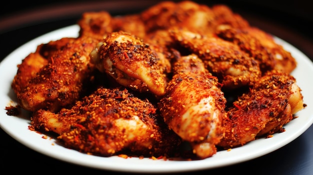 Baked tasty chicken