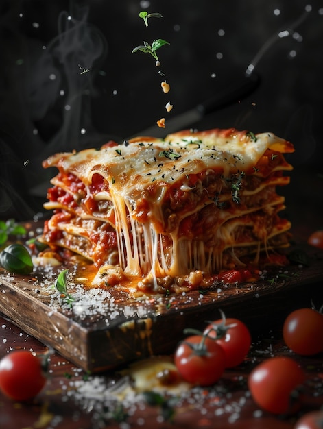 Baked Vegan Eggplant Lasagna with Stretchy Cheese