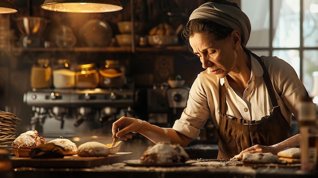 Bakery Owner Exploring Exciting Flavors