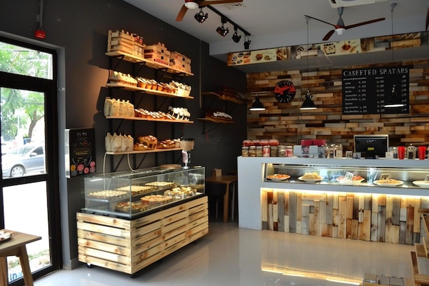 Bakery Shop with Charming Decor