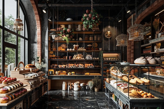 Bakery Shop with Elegant Design