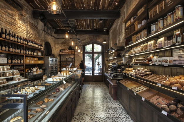 Bakery Shop with Freshly Brewed Espresso