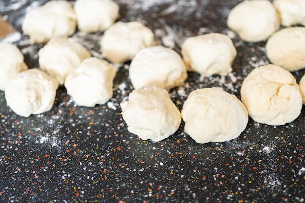 Baking flat bread