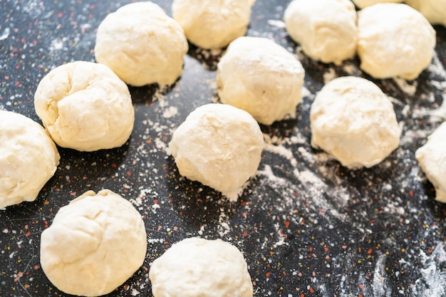 Baking flat bread