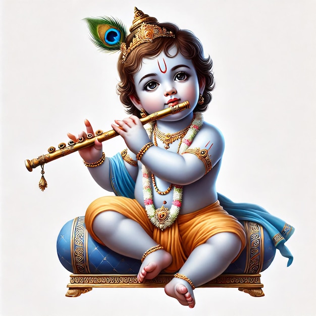 Photo bal krishna lord krishna the divine indian god krishna krishna janmashtami