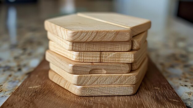 Balanced Wood Blocks Stacking Game Tower Precision and Fun Challenge