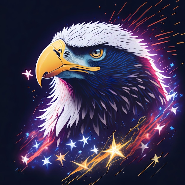 Bald Eagle American Independence Day A Majestic Celebration of Patriotism and Freedom