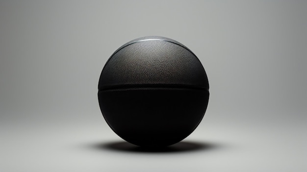 a ball is shown on a white surface