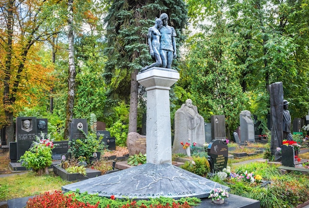 Ballet dancer Igor Moiseev grave Novodevichy Cemetery Moscow