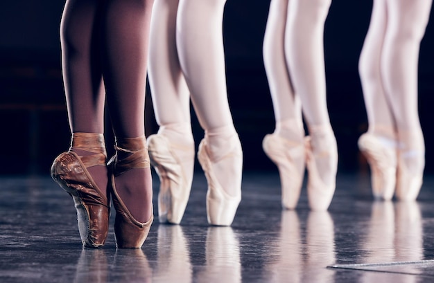 Ballet is for dancers of all shades Shot of a ballerina performing her routine in a theater