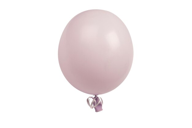 A Ballon isolated on a white background Copy space