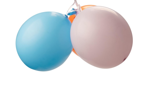 A Ballon isolated on a white background Copy space