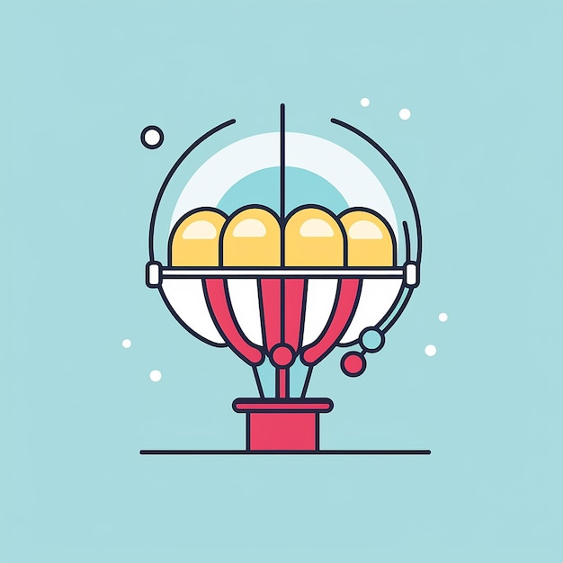 Balloon_Carousel_Modern_Line_Icon_Vector_Lin