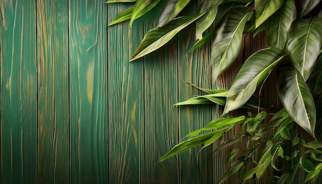 bamboo background covered with vegeta